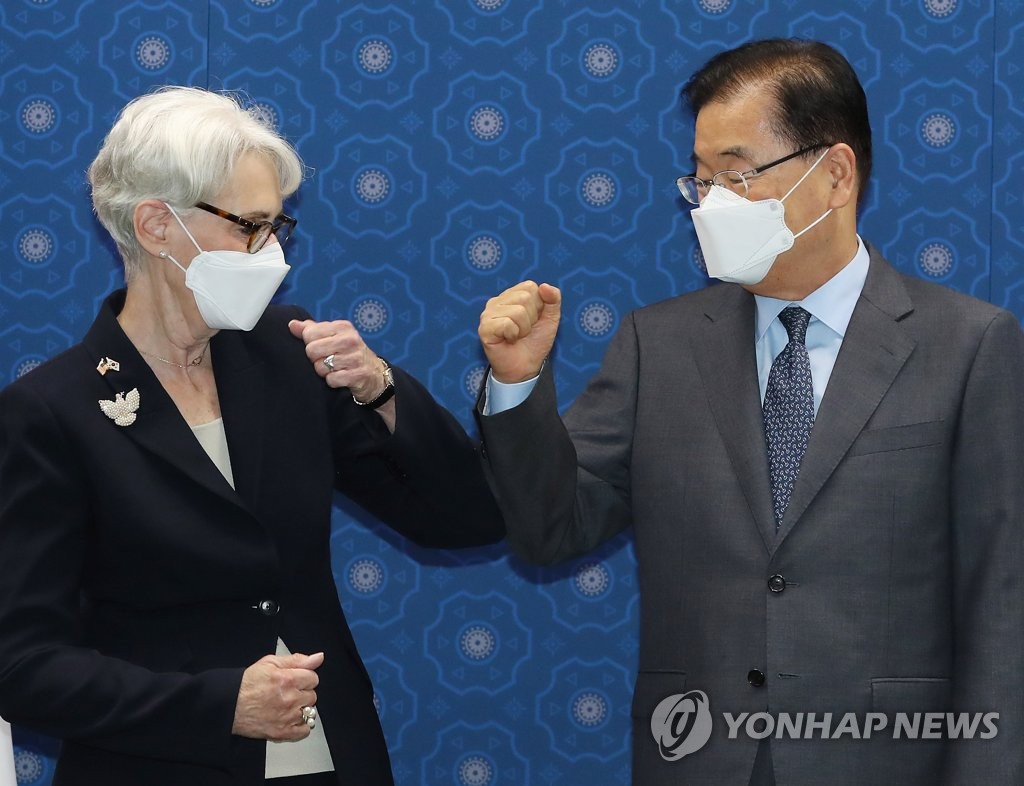 U.S. Deputy Secretary of State Sherman in Seoul U.S. Deputy Secretary of State Sherman in Seoul