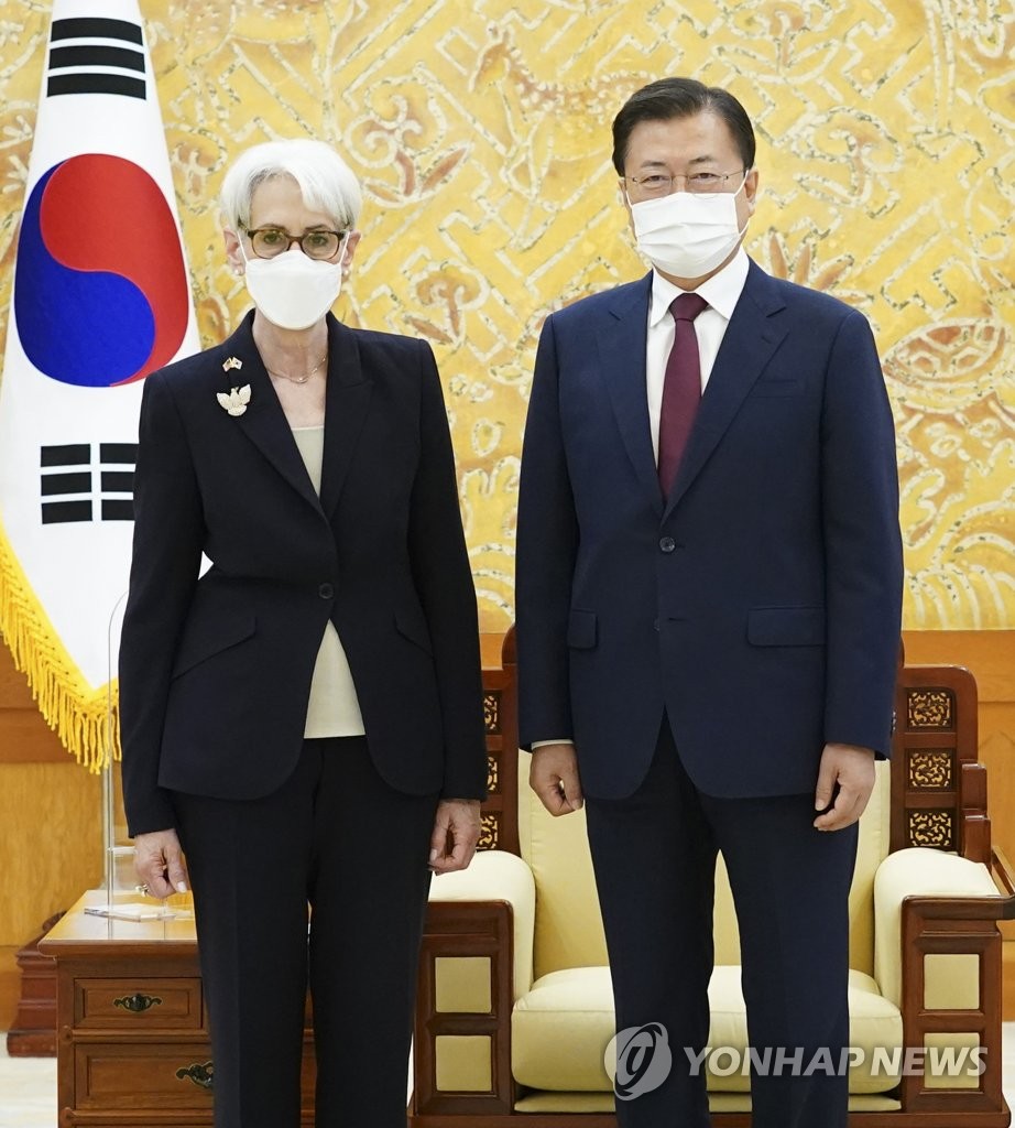 U.S. Deputy Secretary of State Sherman in Seoul U.S. Deputy Secretary of State Sherman in Seoul