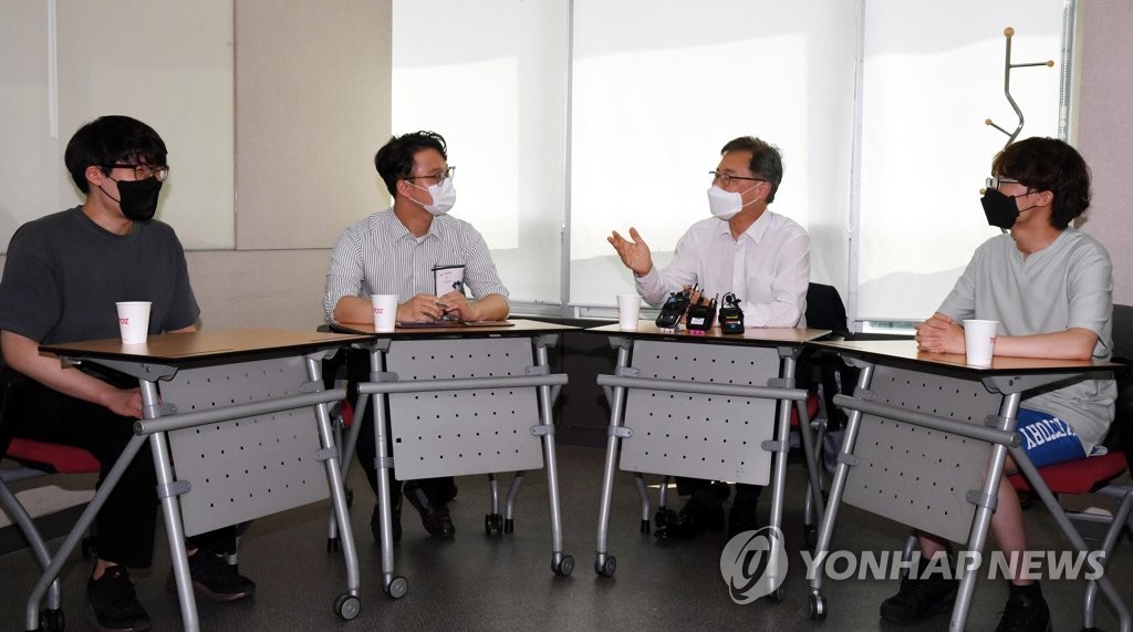 '청년당원과의 대화' 갖는 최재형 전 감사원장