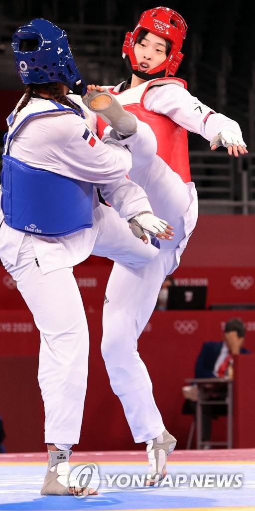 S. Korean taekwondo player S. Korean taekwondo player