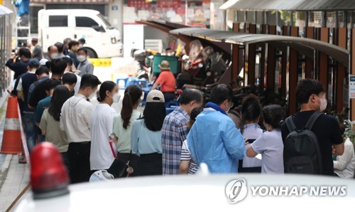 신규 확진자 수 6일 만에 최다 기록 경신