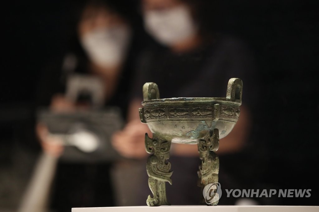 '중국 고대 청동기, 신에서 인간으로' 개최