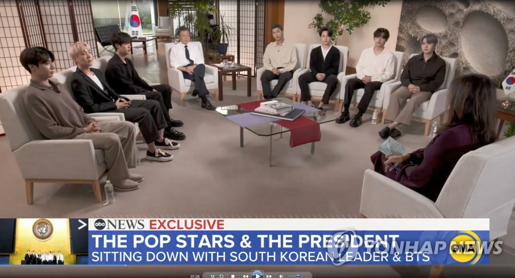 Moon, BTS in New York Moon, BTS in New York