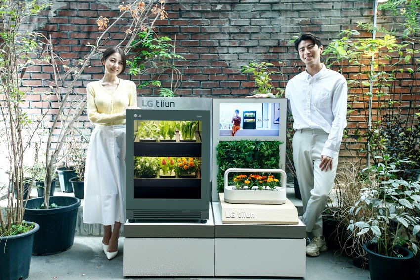 식물재배기 신제품 'LG 틔운' 출시