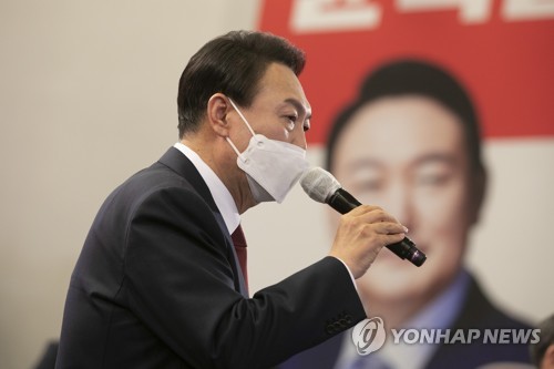 소감 밝히는 윤석열 당선인