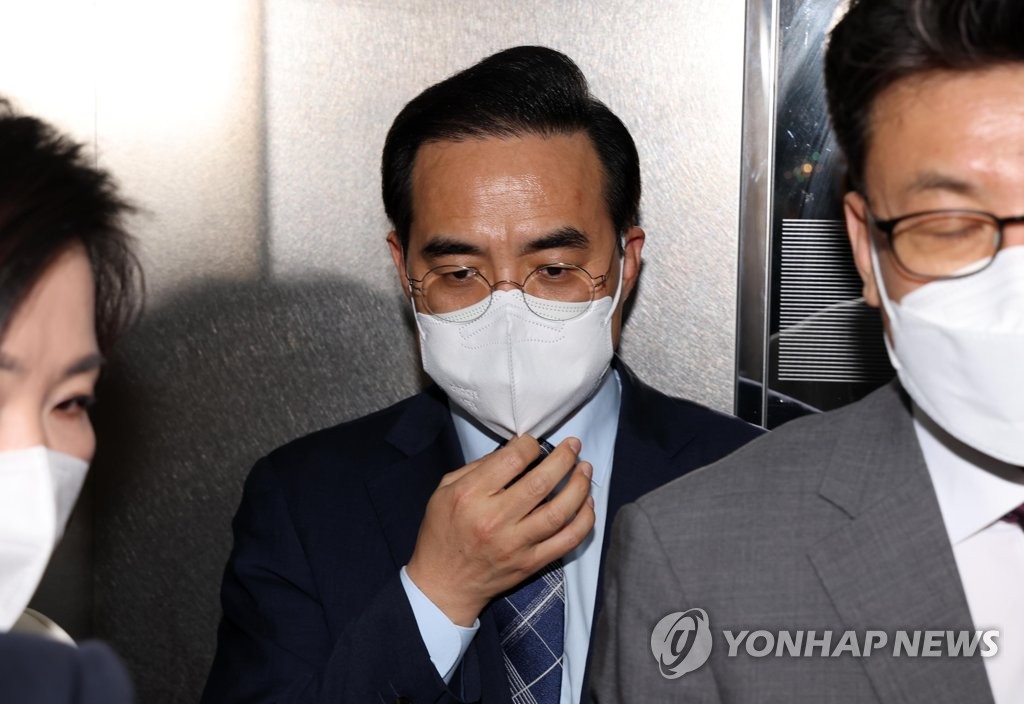국회의장 면담 마친 박홍근 원내대표