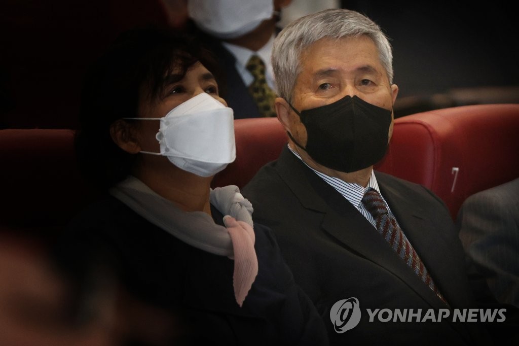 태흥영화 특별상영전 참석한 임권택 감독