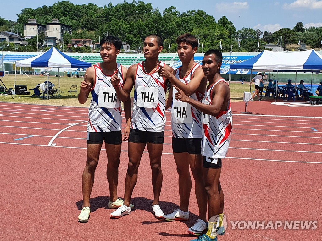 태국 남자 400m 계주 대표팀
