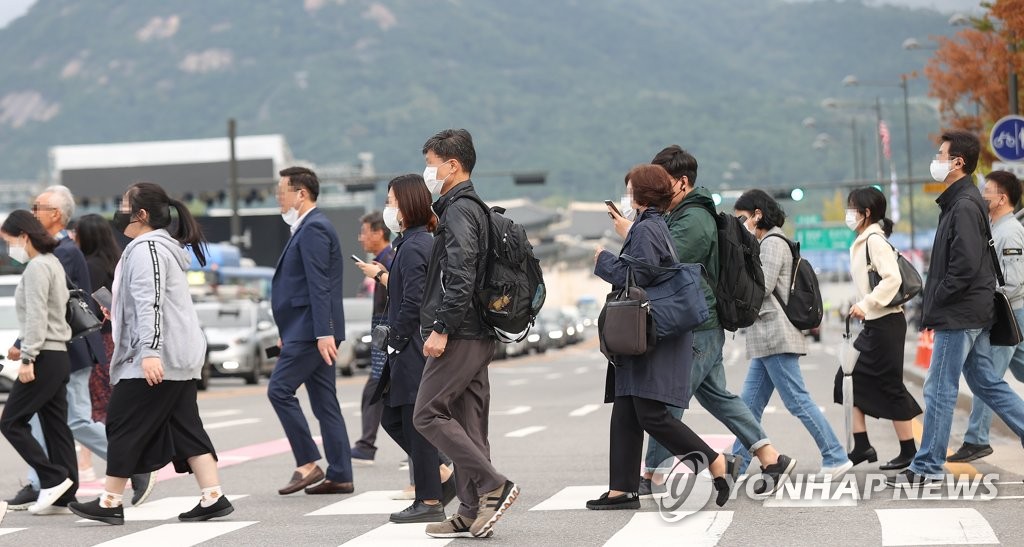 옷이 두꺼워진 출근길