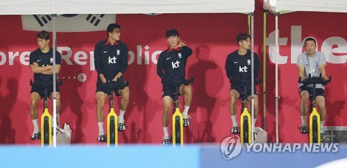 오늘은 회복 훈련에 집중