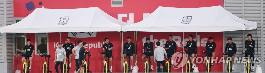 오늘은 회복 훈련