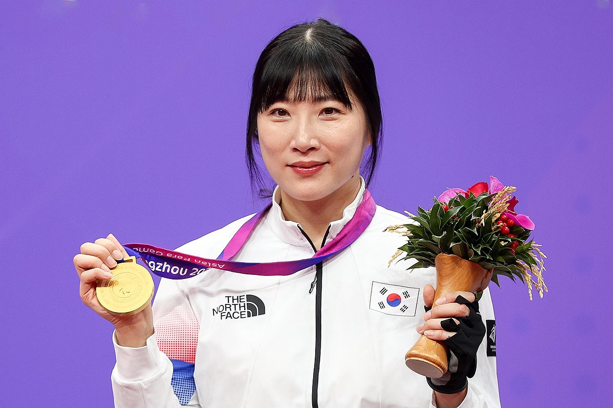 항저우 장애인아시안게임 탁구 여자 단식 챔피언 서수연