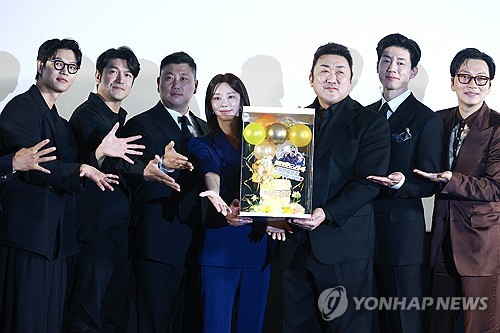 أبطال فيلم الحركة الكوري "مدينة الجريمة 4: العقاب"