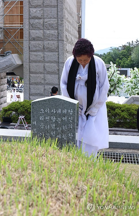 Víspera del aniversario del levantamiento prodemocrático de Gwangju