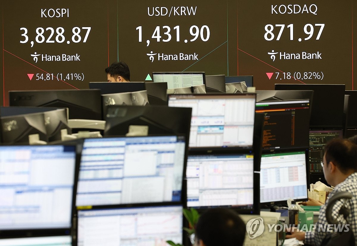 코스피·코스닥 동반 하락 개장