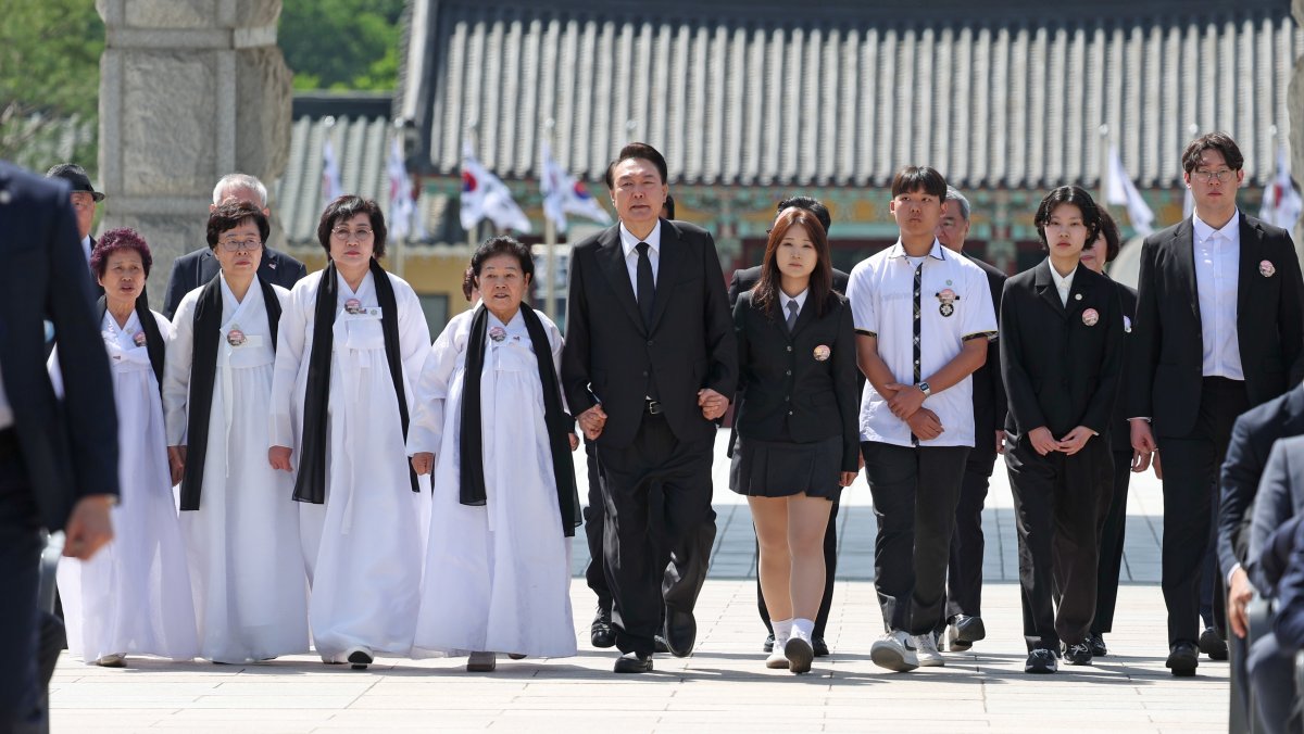 윤석열 대통령, 5·18민주화운동 기념식 참석