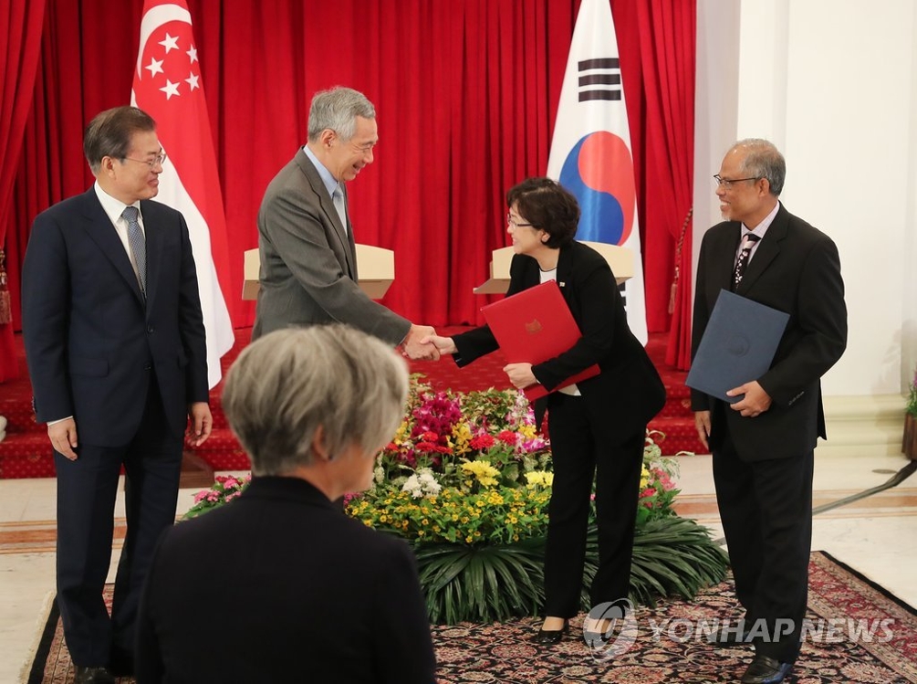 كوريا الجنوبية تعزز التعاون مع سنغافورة في قطاع البيئة