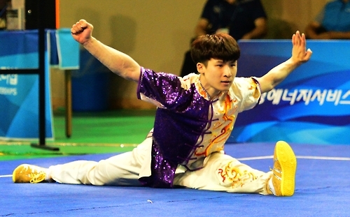 Wushu champion hopes masterships spark martial arts popularity in S. Korea