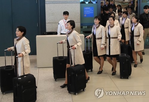 N. Korean women's hockey team arrives in S. Korea for int'l event