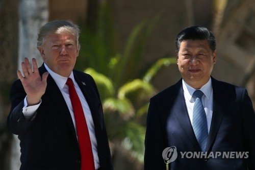 (5th LD) Trump, Xi agree to work together to convince N. Korea to curb nuclear program - 2