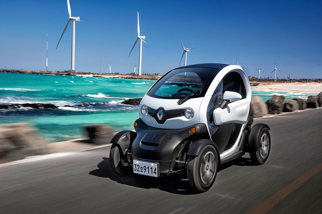 Renault's Twizy electric car (Yonhap file photo)