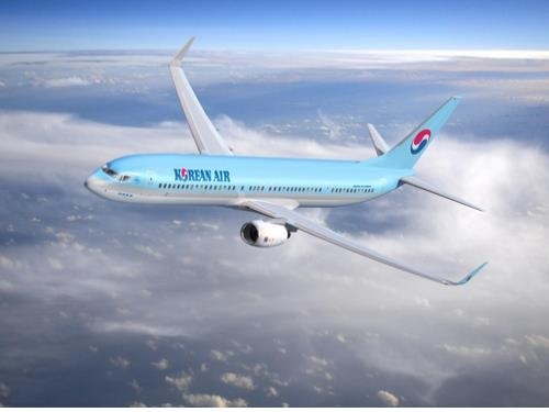 A photo provided by Korean Air of its B737-900ER passenger jet (Yonhap)
