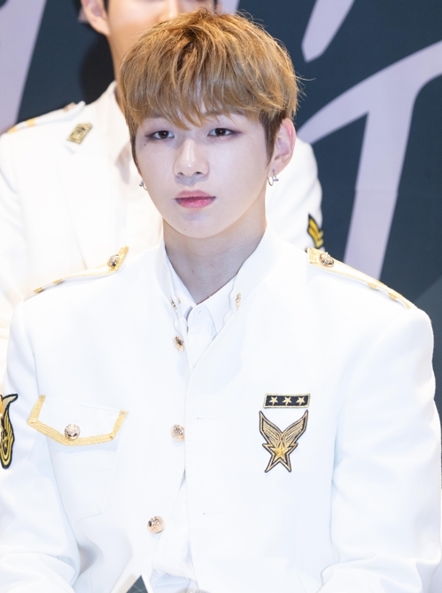This photo of Kang Daniel was provided by Swing Entertainment. (Yonhap) 
