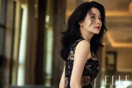This photo provided by Elle magazine shows actress Lee Young-ae. (Yonhap)