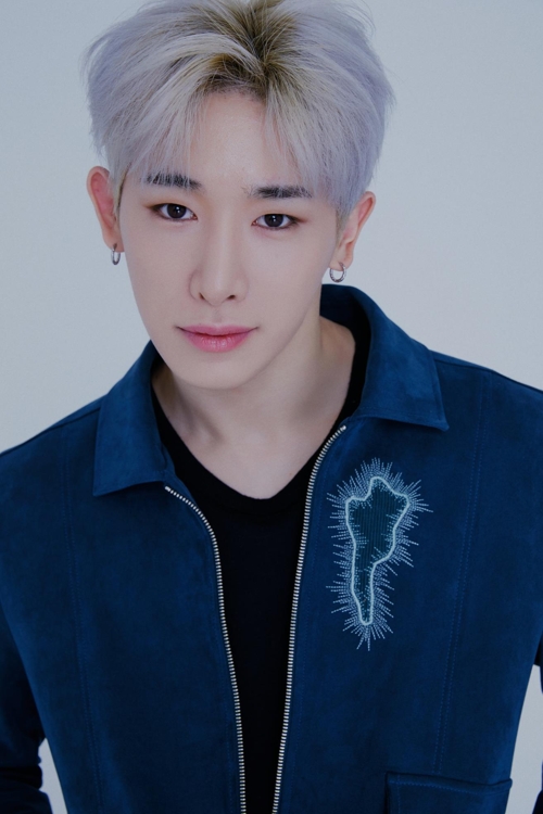 This photo of Wonho, a member of Monsta X, was provided by Starship Entertainment. (Yonhap)