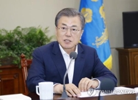 (2nd LD) President Moon says he will meet N. Korean leader anywhere