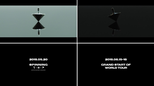 These images from a teaser video for GOT7's upcoming album "Spinning Top" were provided by JYP Entertainment. (Yonhap)