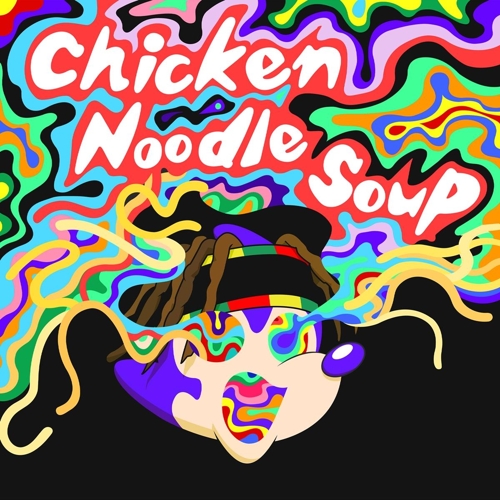 This cover image for J-Hope's single "Chicken Noodle Soup" is provided by Big Hit Entertainment. (PHOTO NOT FOR SALE) (Yonhap)