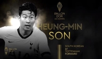 Son Heung-min becomes top Asian finisher in Ballon d'Or voting