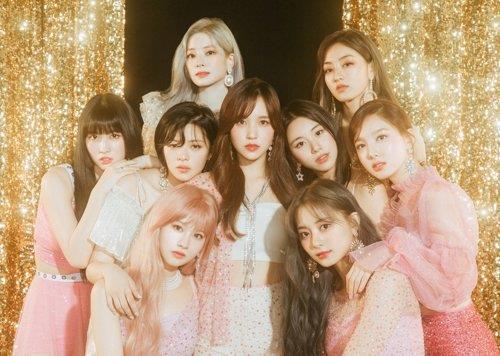 An image of TWICE, provided by JYP Entertainment (PHOTO NOT FOR SALE) (Yonhap)