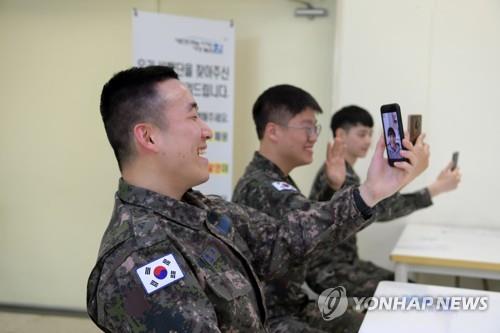 Soldiers allowed to make video calls amid prolonged anti-virus quarantine steps