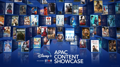 This image provided by Disney+ shows a promotional poster for the streaming service's Asia-Pacific content showcase. (PHOTO NOT FOR SALE) (Yonhap)
