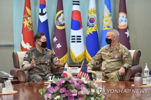 Top military officials of S. Korea, U.S. discuss timing of OPCON transfer assessment: sources