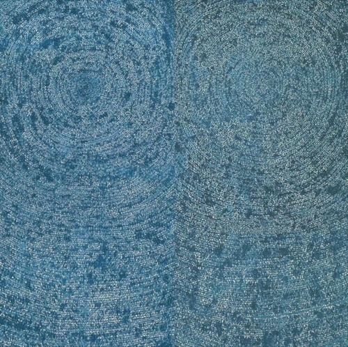 This photo provided by Seoul Auction Blue shows Korean modern art master Kim Whan-ki's "Universe" (PHOTO NOT FOR SALE) (Yonhap) 