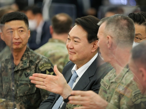 (2nd LD) Yoon vows to strengthen deterrence against N. Korea's nuclear, missile threats