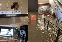 Heavy downpours hit retail sector, causing store closures and delivery delays