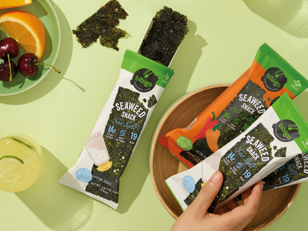 CJ CheilJedang launches seaweed snacks for Europe, Japan | Yonhap News  Agency