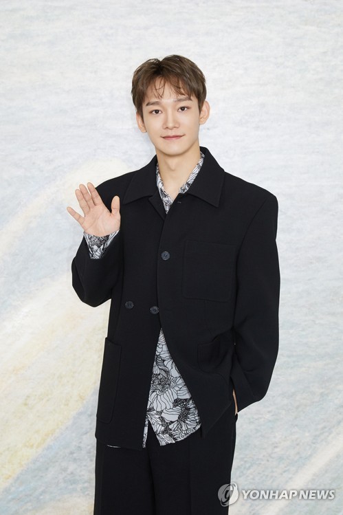Chen, a member of K-pop boy group EXO, is seen in this photo provided by SM Entertainment. (PHOTO NOT FOR SALE) (Yonhap)