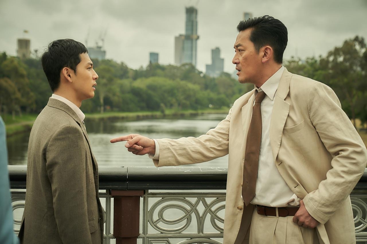 A scene from the Korean sports film "Road to Boston" is seen in this photo provided by its distributor, Lotte Entertainment. (PHOTO NOT FOR SALE) (Yonhap)