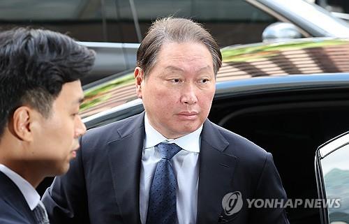 This undated file photo shows SK Group Chairman Chey Tae-won. (Yonhap)