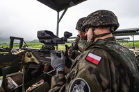 Troops from 6 countries take part in K9 howitzer, K2 tank training in S. Korea