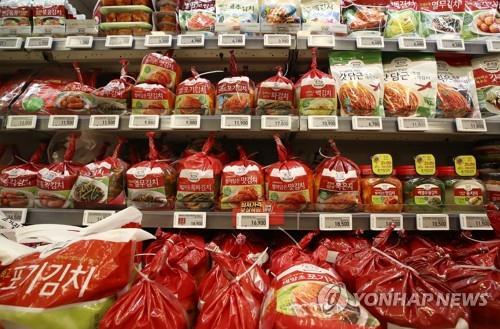 Le commerce de kimchi sera excédentaire cette année