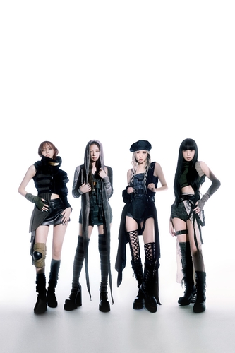 Le girls band Blackpink. (Photo fournie par YG Entertainment. Revente et archivage interdits)