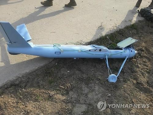 Drone nord-coréen. (Photo d'archives Yonhap) 