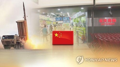韓国食品の輸入拒否相次ぐ　中国のＴＨＡＡＤ報復