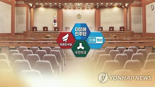 政界は憲法裁の決定を尊重するとの意見を示した＝（聯合ニュースＴＶ提供）